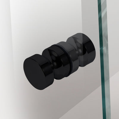 Shower enclosure with swing door #Clear
