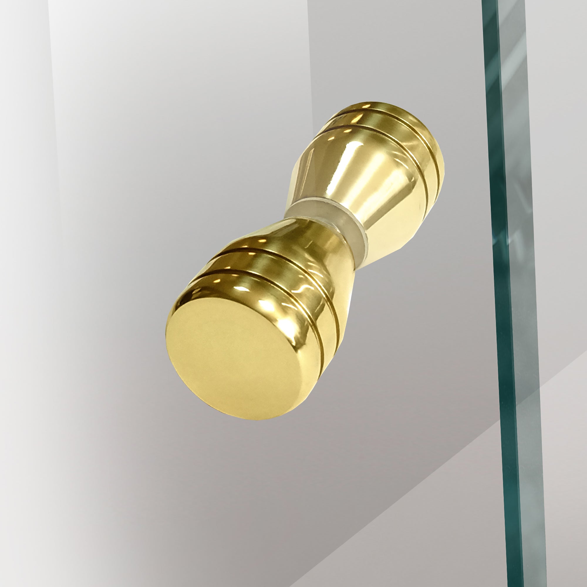 Shower Doors golden #Clear