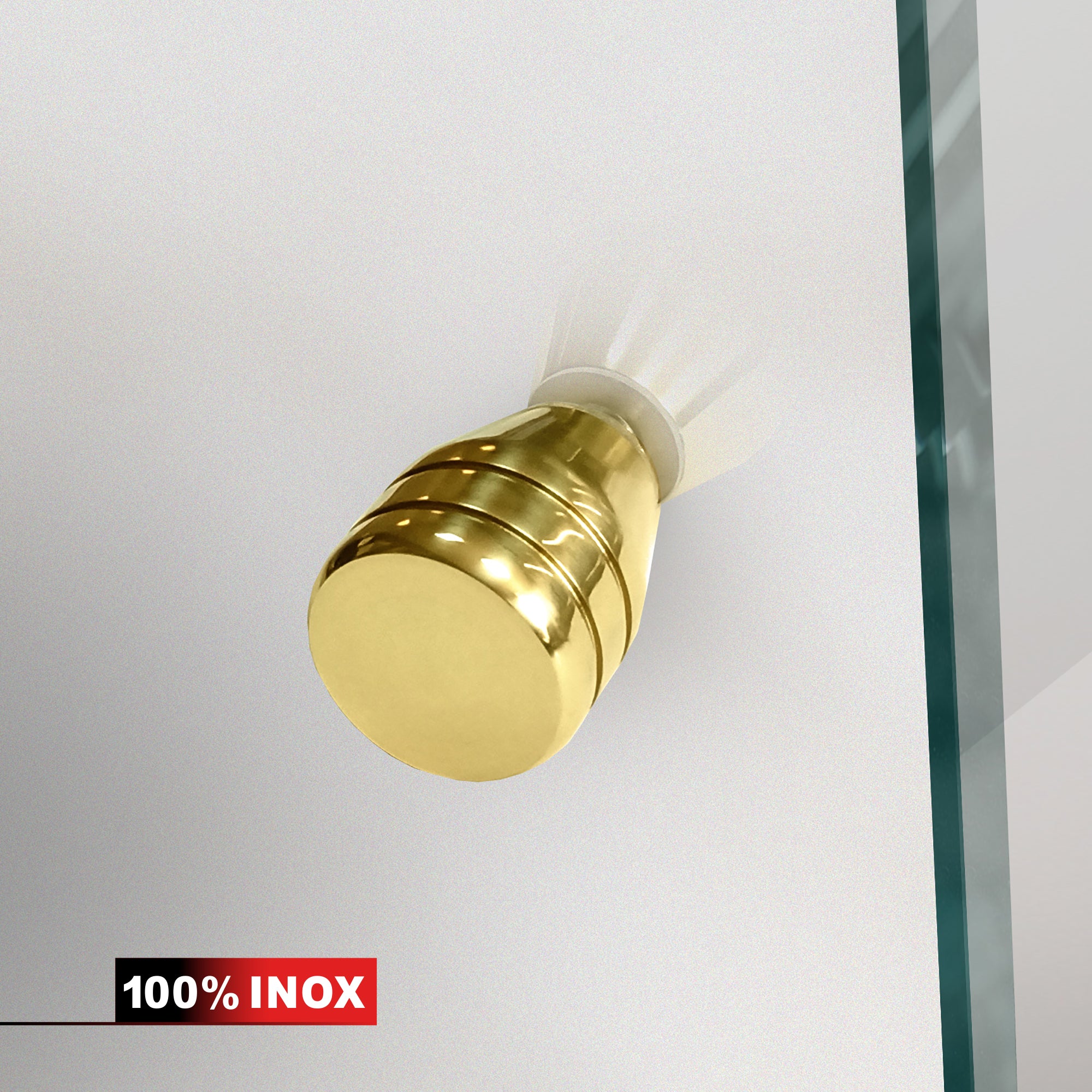 Shower Doors golden #Satiné