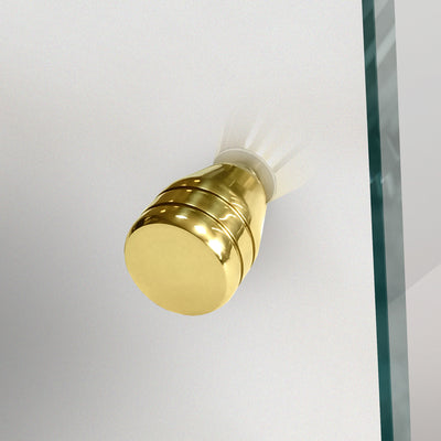 Shower Doors golden #Satiné