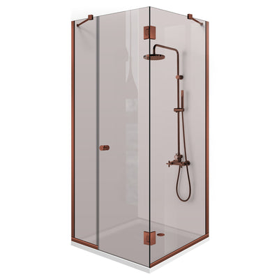 Shower enclosure #Bronze