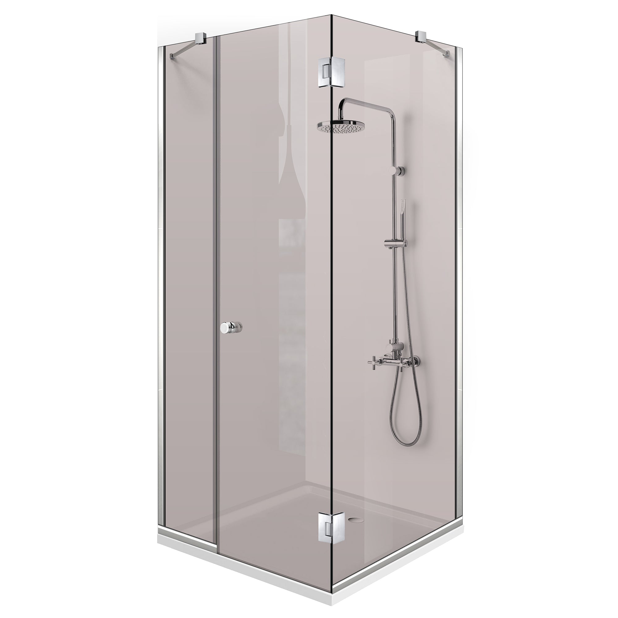 Shower enclosure #Bronze