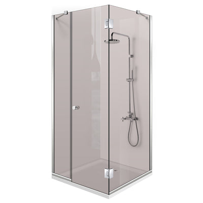 Shower enclosure #Bronze