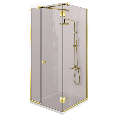 Shower enclosure #Bronze