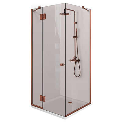 Shower enclosure #Bronze