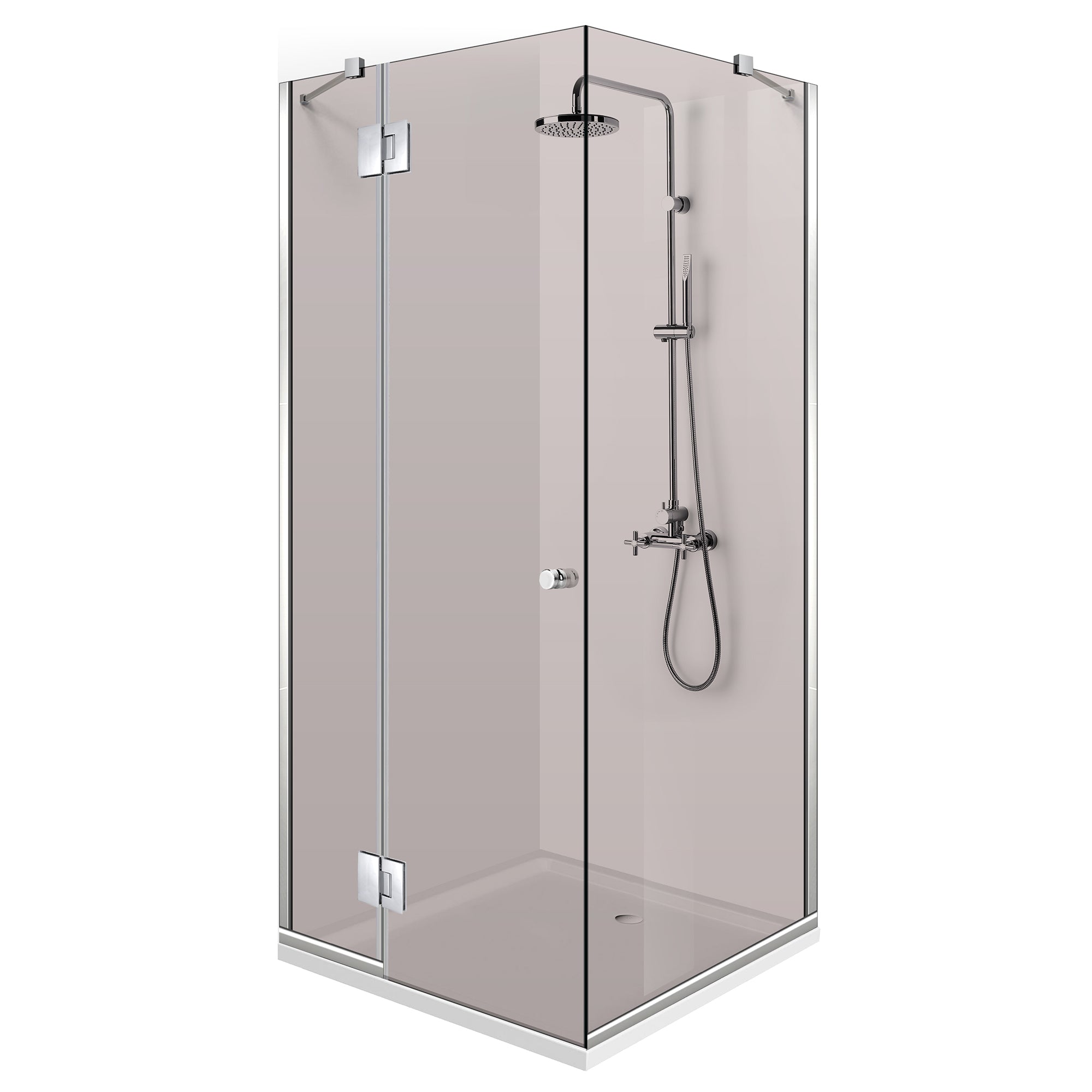 Shower enclosure #Bronze