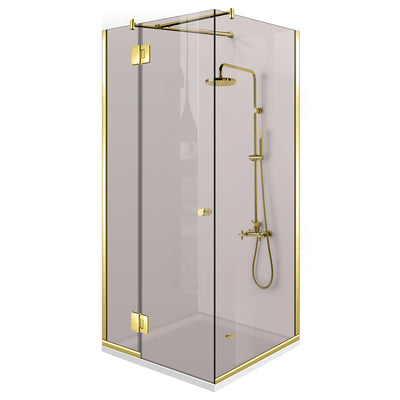 Shower enclosure #Bronze