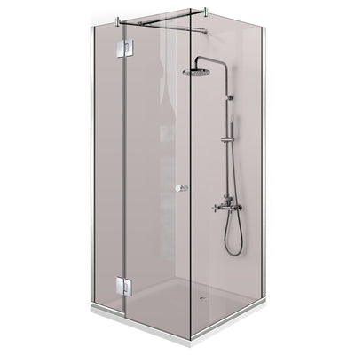 Shower enclosure #Bronze