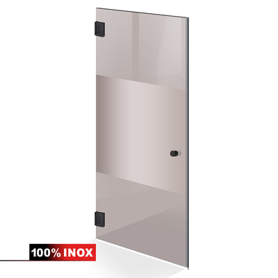 Shower Doors black #Bronze