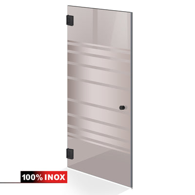 Shower Doors black #Bronze