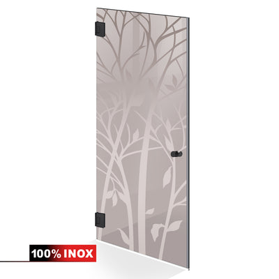 Shower Doors black #Bronze