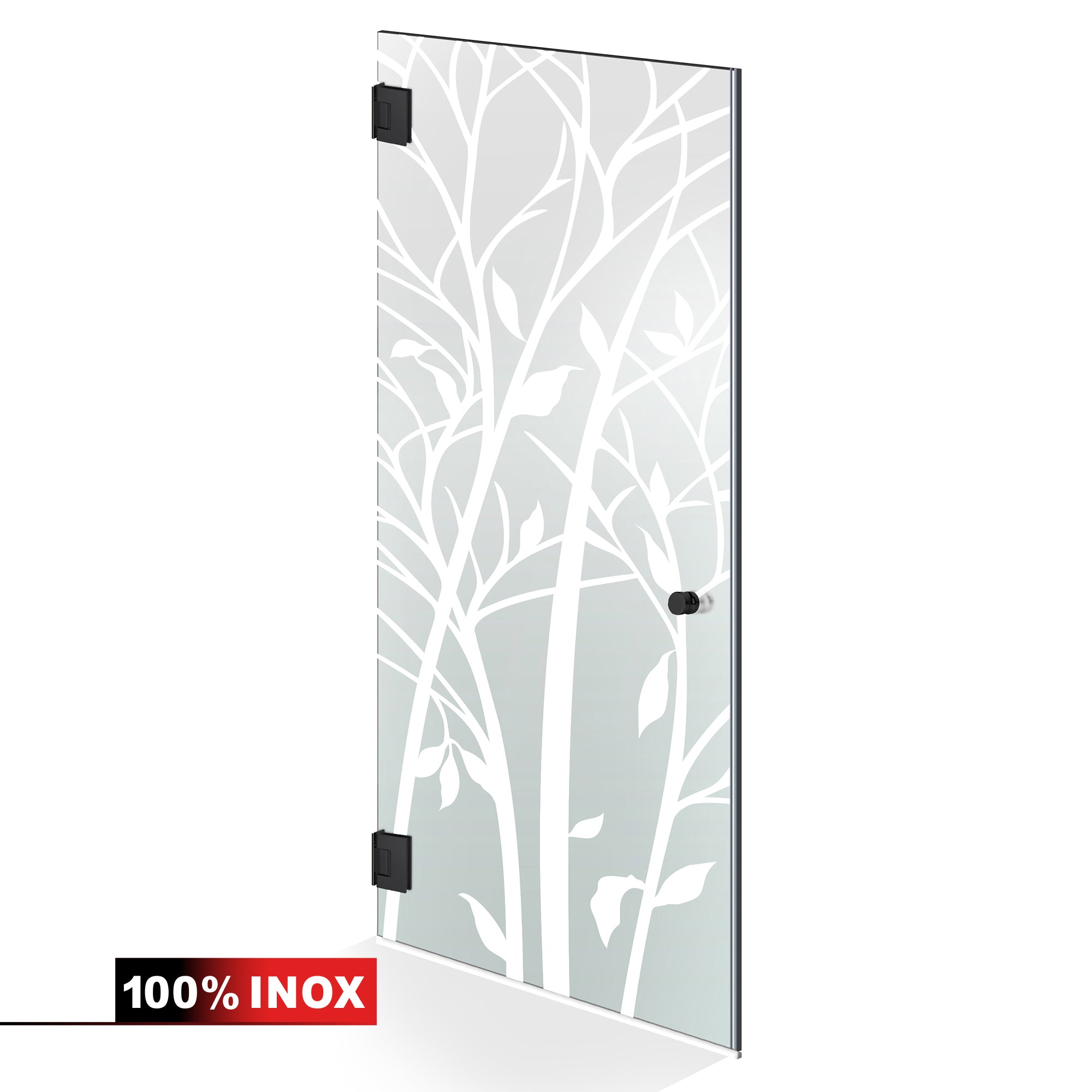 Shower Doors black #Satiné