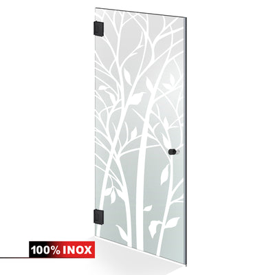 Shower Doors black #Satiné