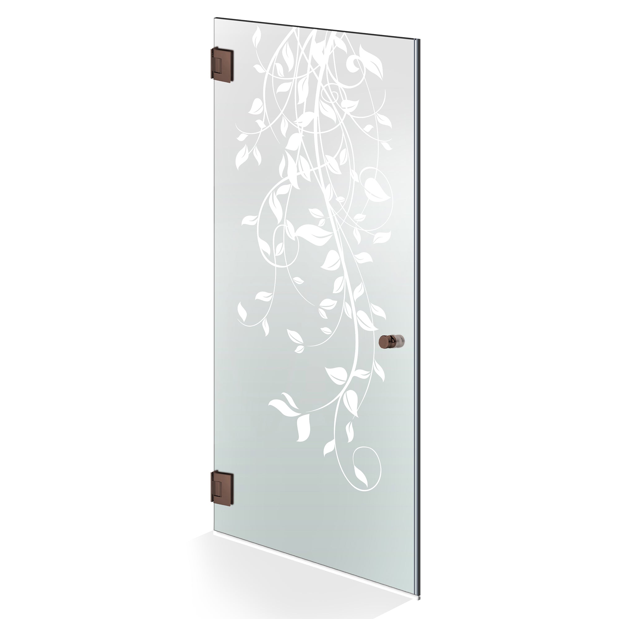 Shower Doors copper #Satiné