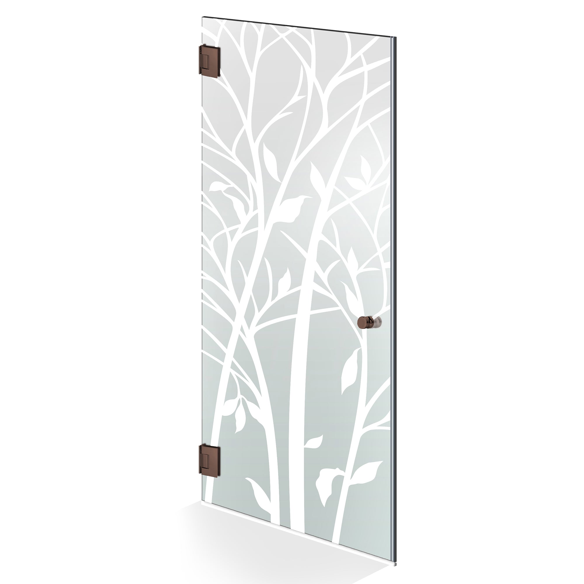 Shower Doors copper #Satiné