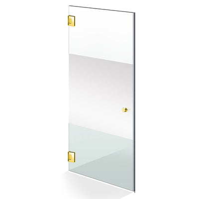 Shower Doors golden #Clear