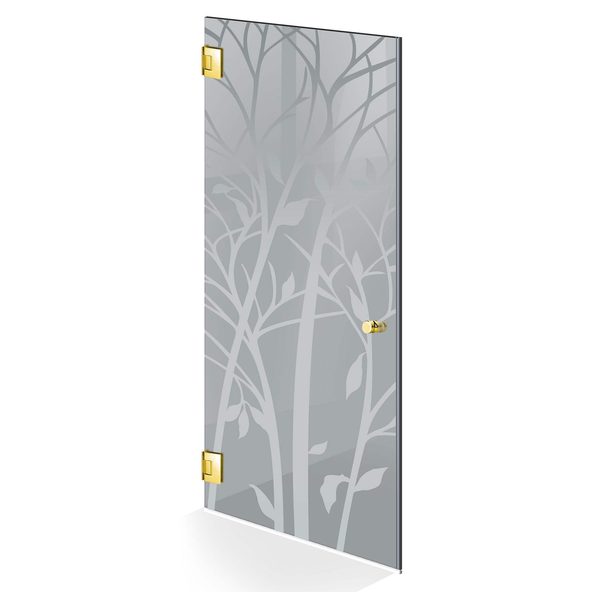 Shower Doors golden #Grey
