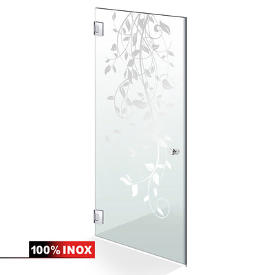 Shower Doors stainless steel #Clear