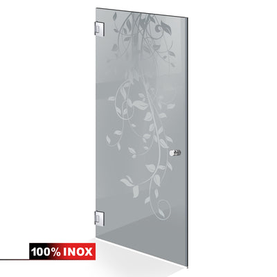 Shower Doors stainless steel #Grey
