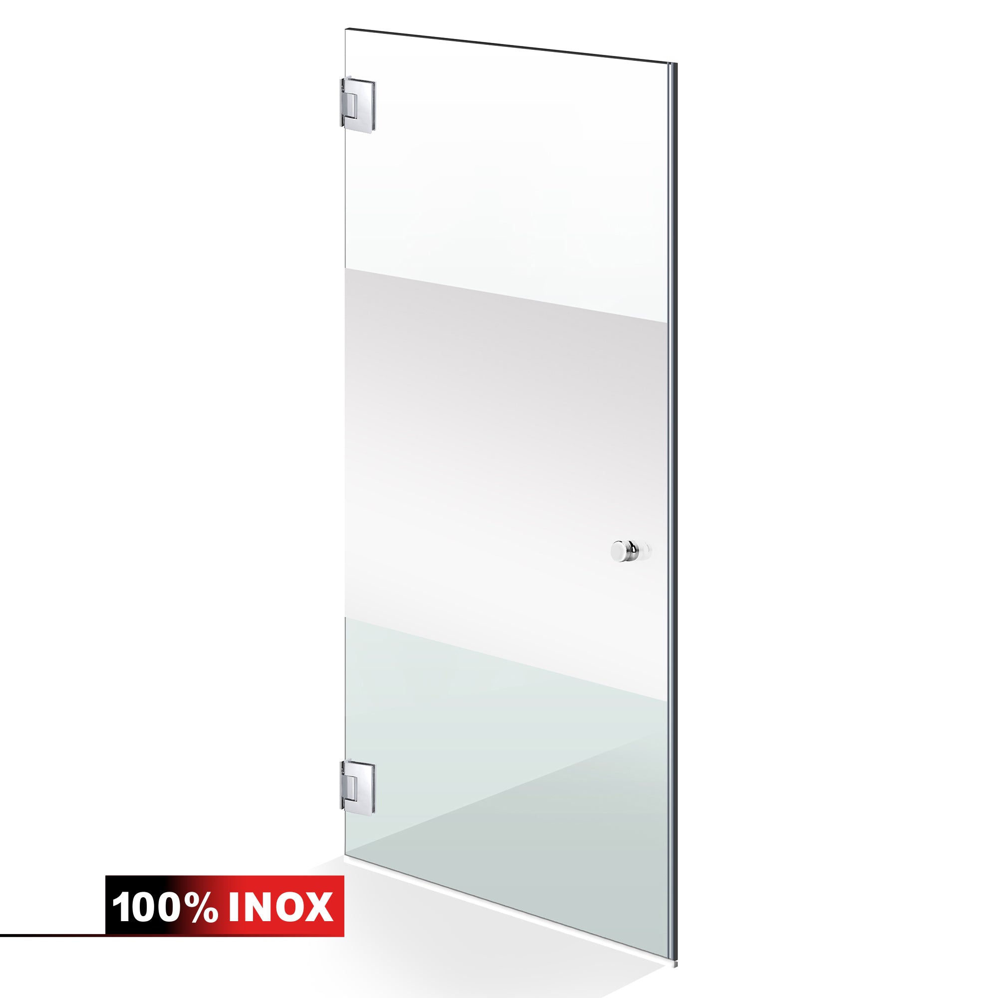 Shower Doors stainless steel #Clear