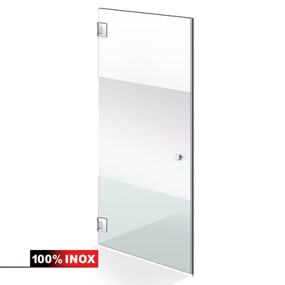 Shower Doors stainless steel #Clear