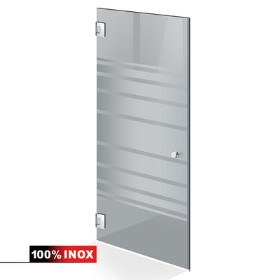 Shower Doors stainless steel #Grey