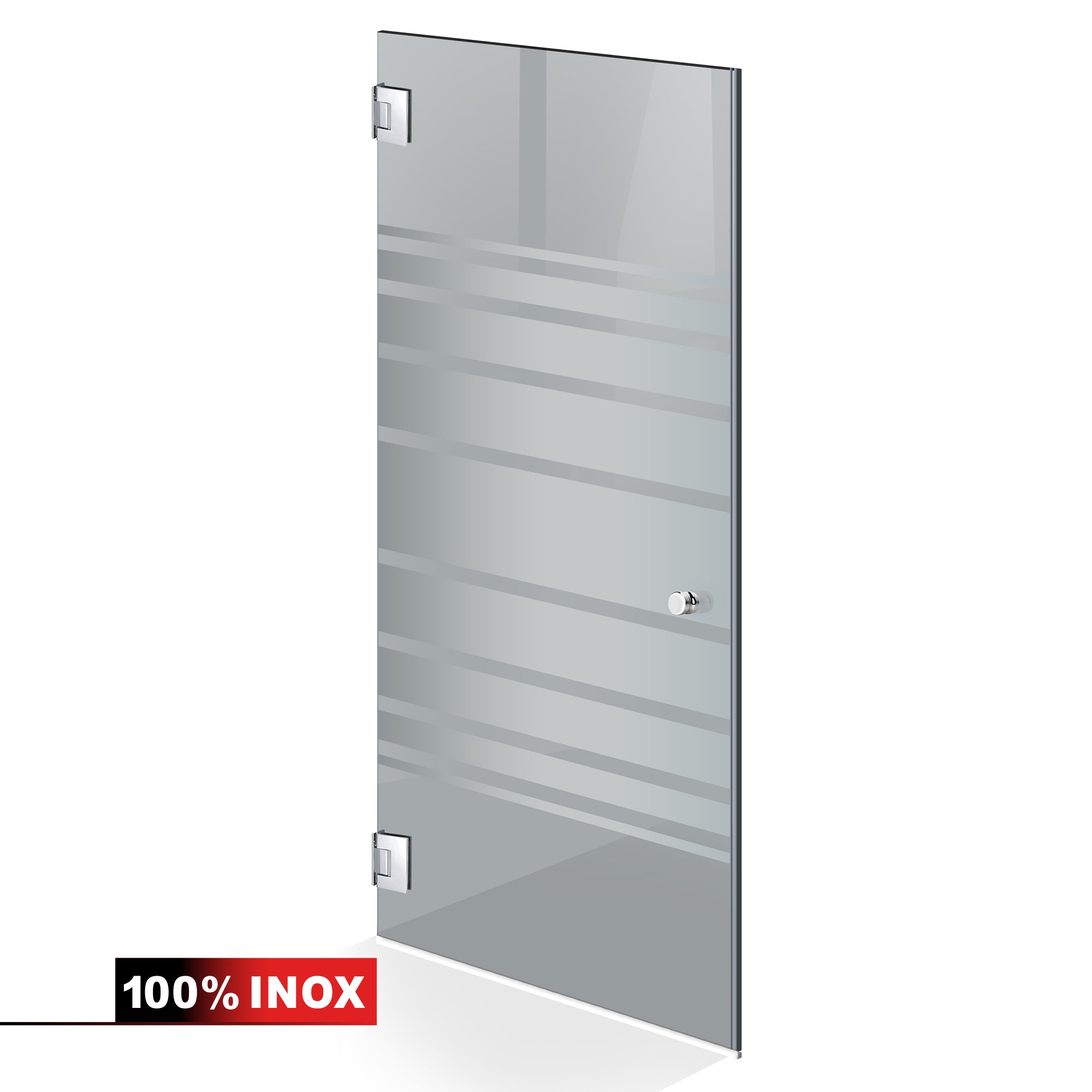 Shower Doors stainless steel #Grey