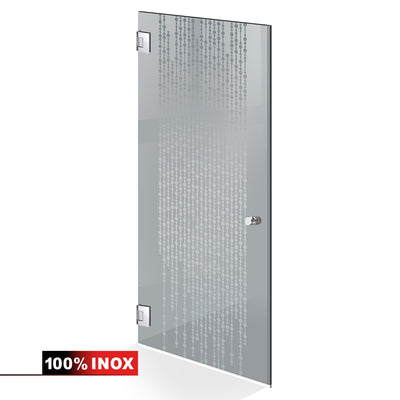 Shower Doors stainless steel #Grey
