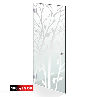 Shower Doors stainless steel #Clear