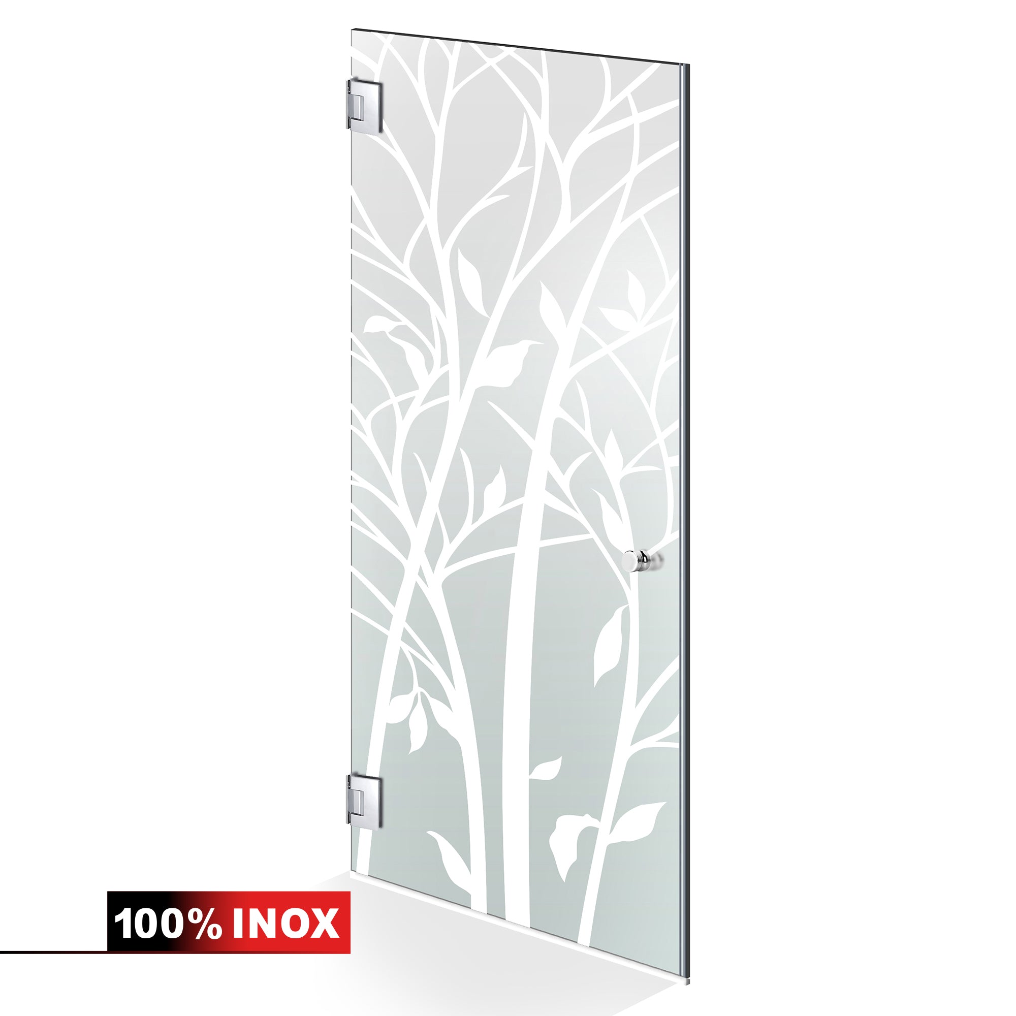 Shower Doors stainless steel #Satiné