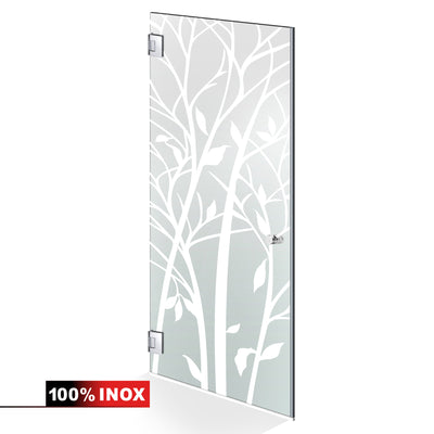 Shower Doors stainless steel #Satiné