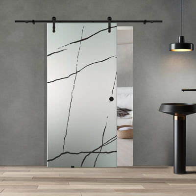 Sliding glass door, interior Glass door #Satiné