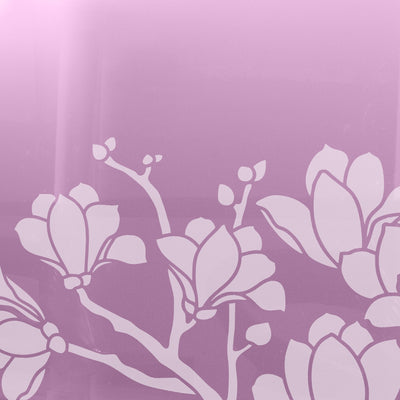 Painted glass for kitchen cladding, MAGNOLIA model