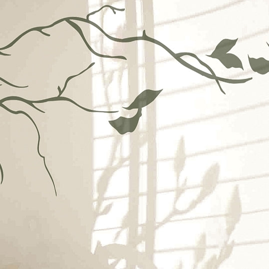 Painted glass for kitchen cladding, NATURE model
