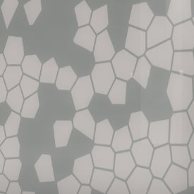 Painted glass for kitchen cladding, NANO model