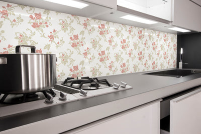 Painted glass kitchen cladding #3b