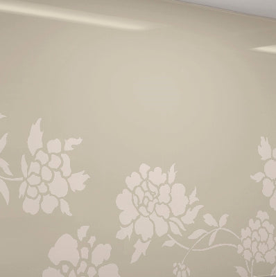 Painted kitchen glass cladding #3g
