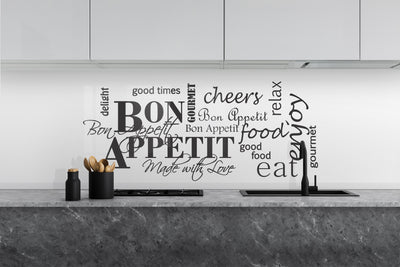 Painted glass kitchen splashbacks #475