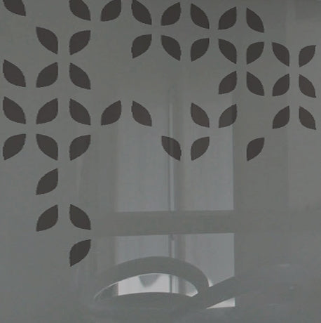 Painted glass kitchen cladding #4c