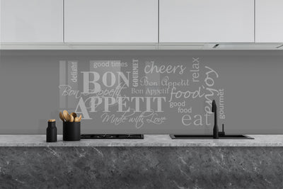 Painted glass kitchen splashbacks #542