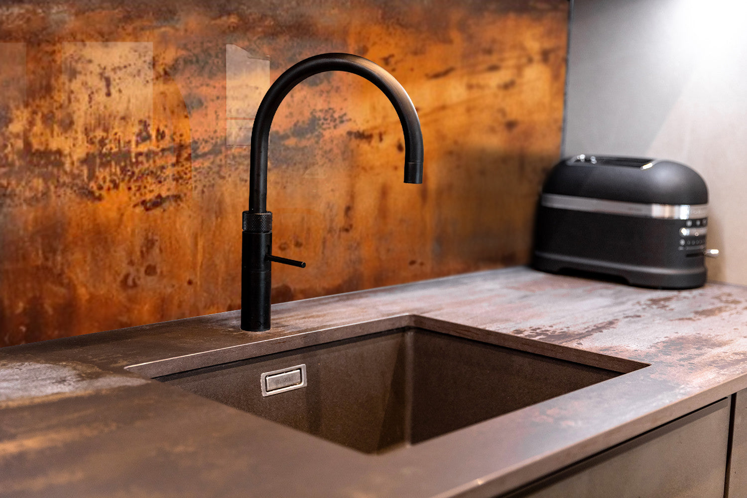 Printed glass kitchen splashbacks #563