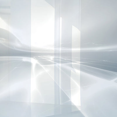 Printed glass kitchen splashback