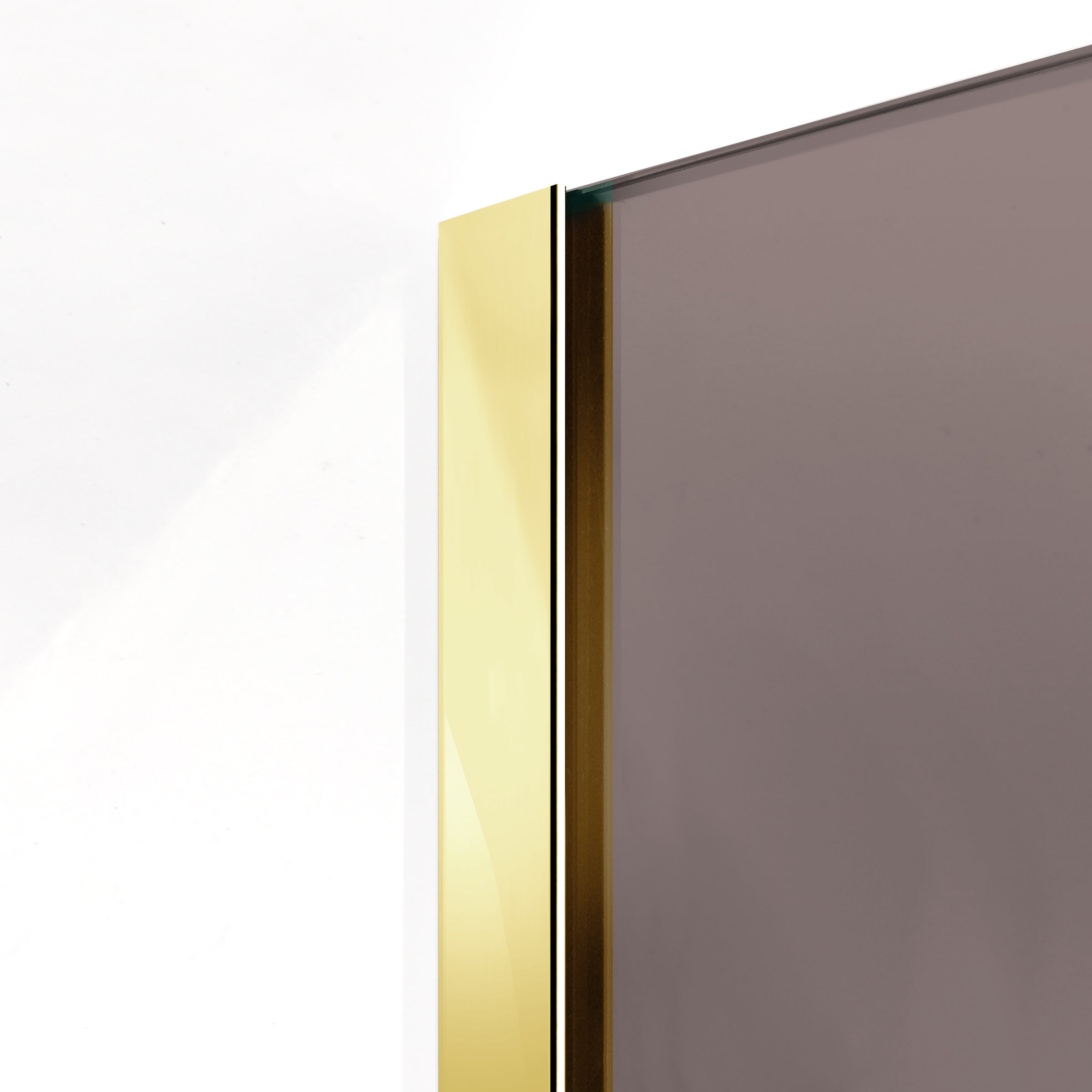 Shower Screens Walk-in, Shower Wall Gold, #Bronze #Bronze