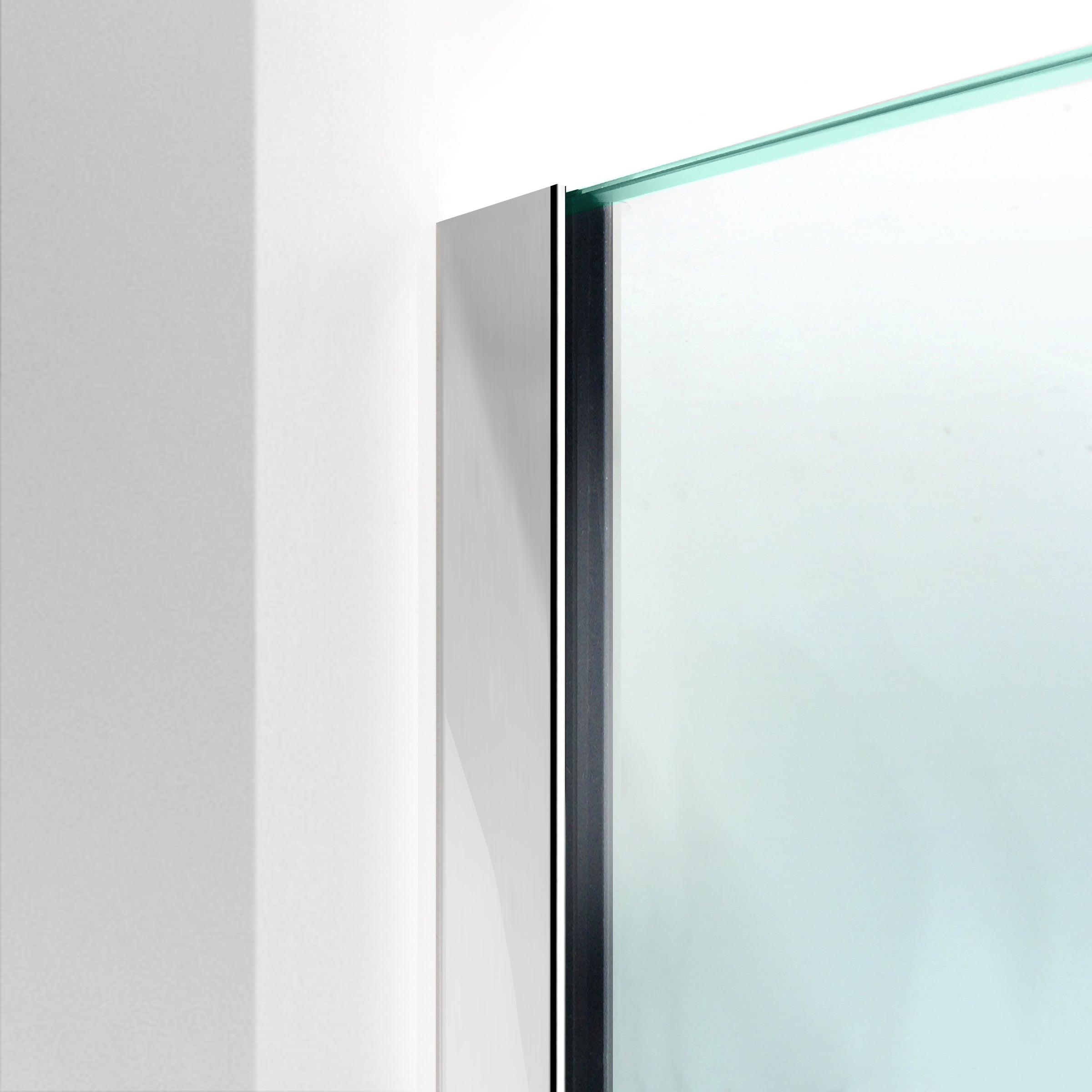 Shower Screens Walk-in, Shower wall Stainless steel, #Clear #Víztiszta