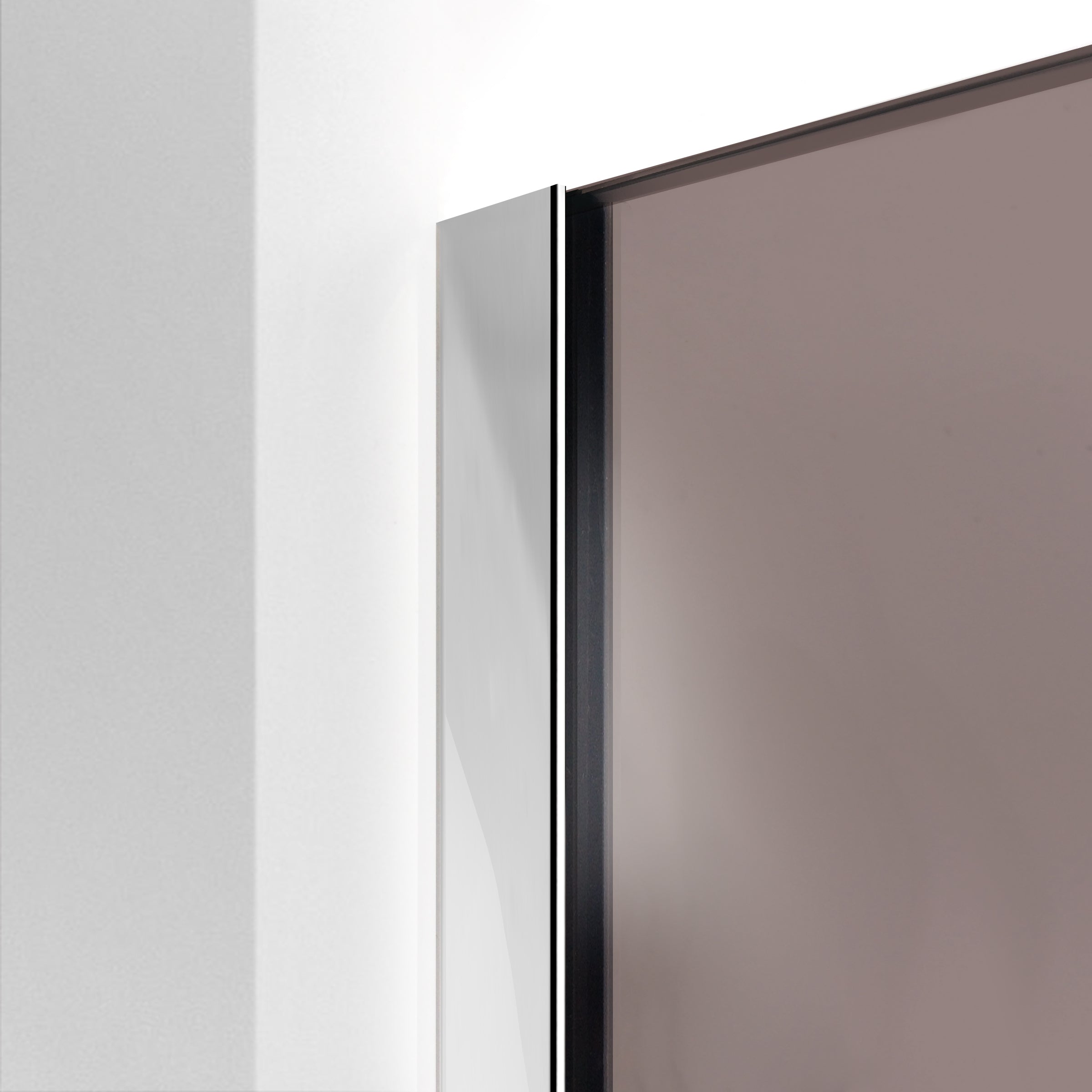 Shower Screens Walk-in, Shower wall Stainless steel, #Bronze #Bronze