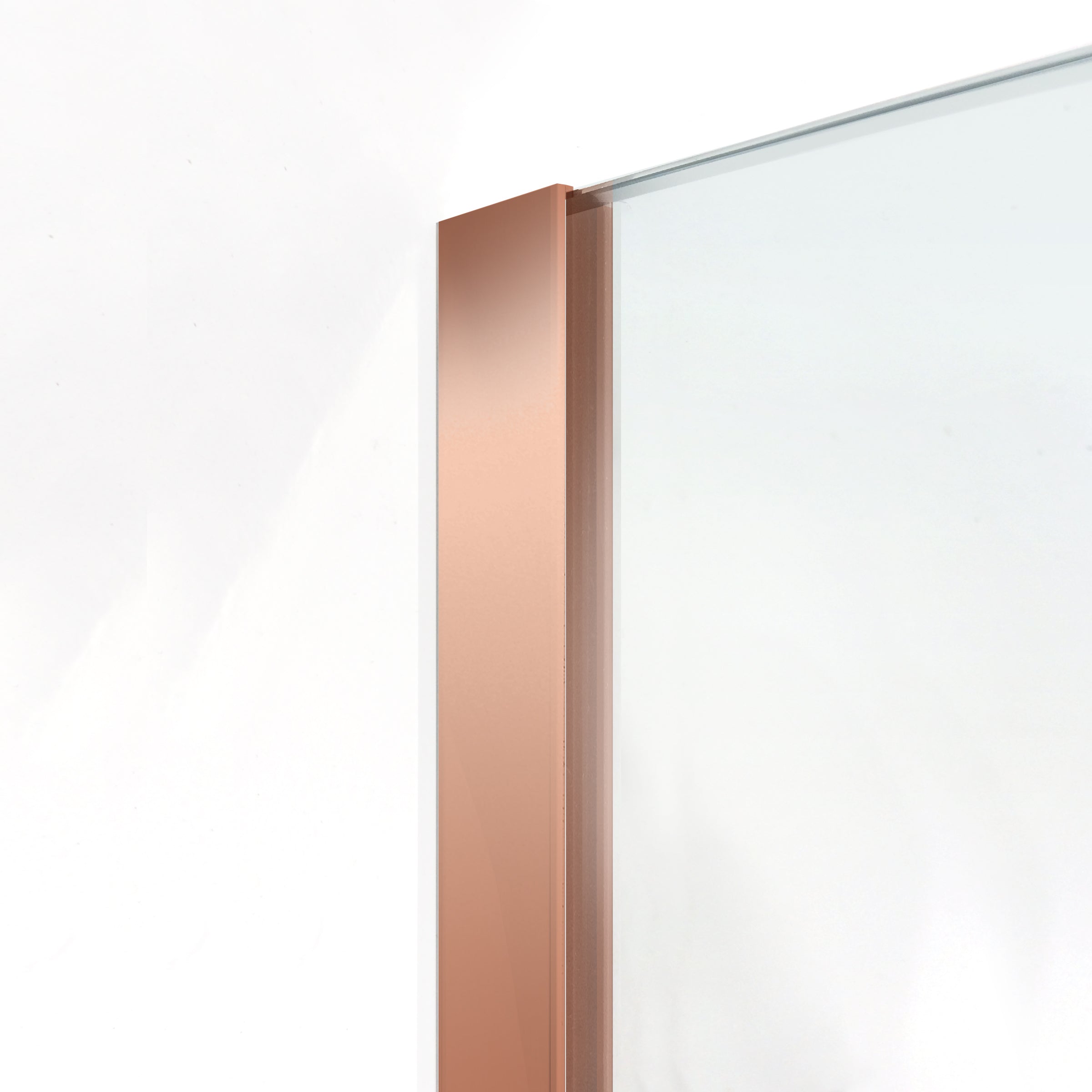 Shower Screens Walk-in, Shower wall Copper, #Clear #Crystal clear