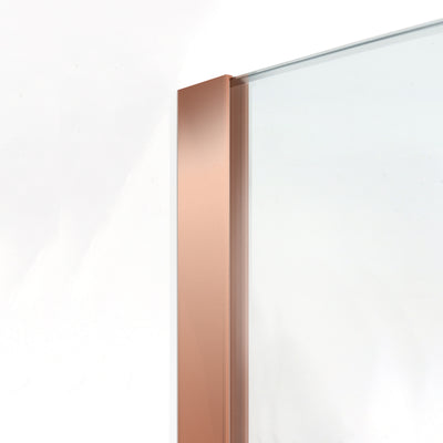 Shower Screens Walk-in, Shower wall Copper, #Clear #Crystal clear