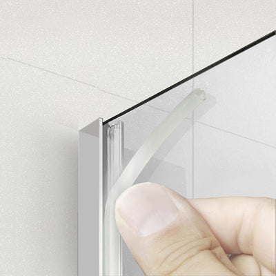 Shower Screens Walk-in, Shower wall Stainless steel, #Clear #Water-clear