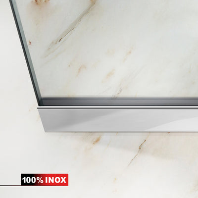 Bath screen, Bath screen Stainless steel