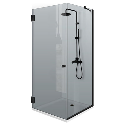 Shower enclosure with swing door #Grey